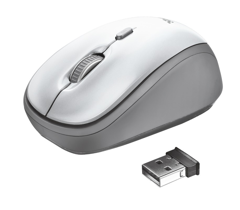 Trust Yvi Wireless Mouse / White