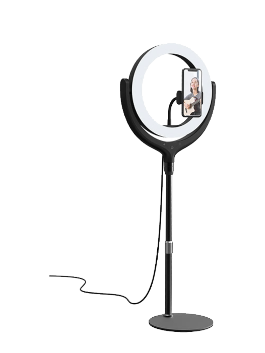 Devia Stand Phone Holder with LED lamp