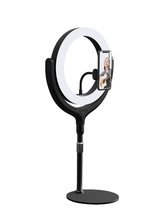 Devia Stand Phone Holder with LED lamp