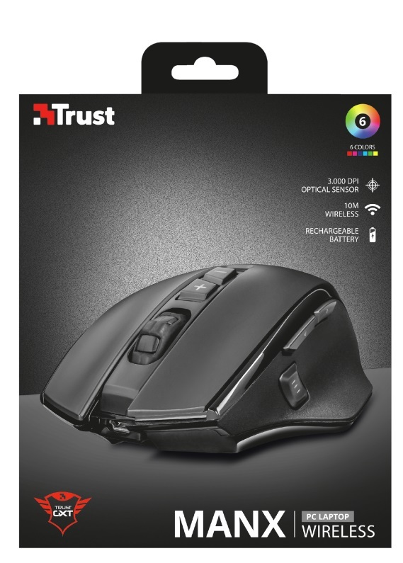 Trust Gaming Mouse GXT 140 Manx / 21790