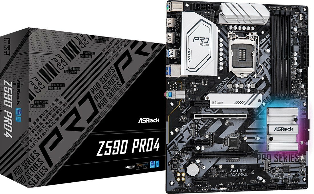 ASRock Z590 PRO4 / ATX Socket 1200 DDR4 4800+