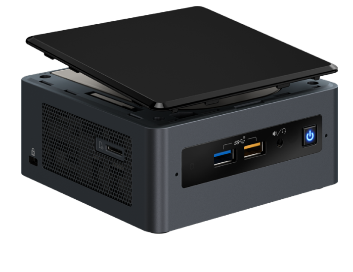 Intel NUC NUC8i3BEH / Intel Core i3-8109U / 2x SO-DIMM DDR4 / 1xM.2 / 1x2.5" / Intel Iris Plus 655 / Barebone /