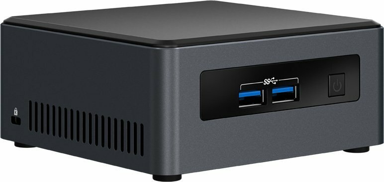 Intel NUC NUC7i3DNH2E / Intel Core i3-7100U / 2x SODIMM DDR4 / 1x2.5 / 1xM.2 PCIe X4 / 1xM.2 22x30 / Barebone /