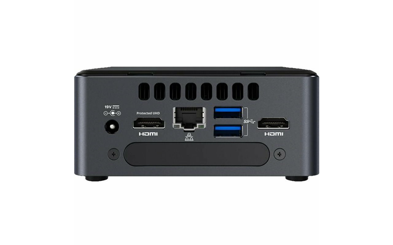 Intel NUC NUC7i3DNH2E / Intel Core i3-7100U / 2x SODIMM DDR4 / 1x2.5 / 1xM.2 PCIe X4 / 1xM.2 22x30 / Barebone /