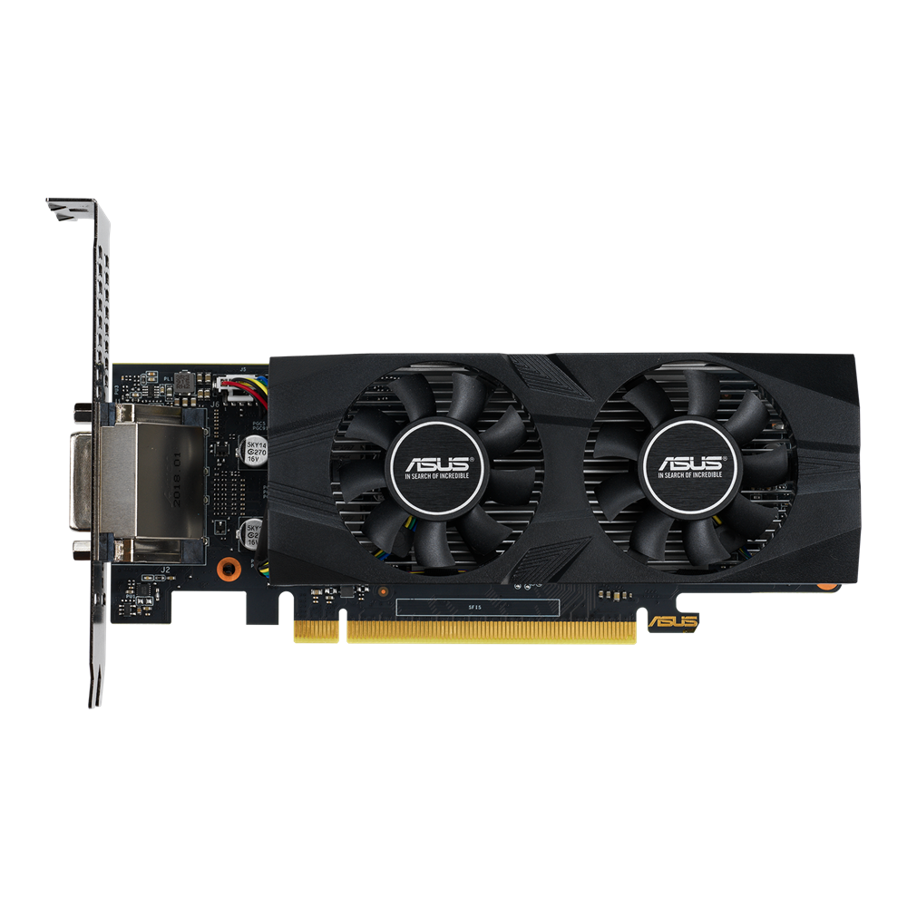 ASUS GeForce GTX1650 4GB GDDR5 128bit / GTX1650-O4G-LP-BRK
