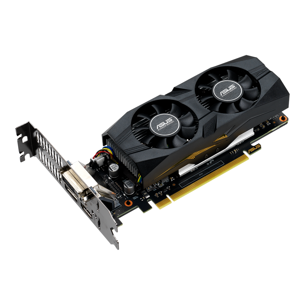 ASUS GeForce GTX1650 4GB GDDR5 128bit / GTX1650-O4G-LP-BRK