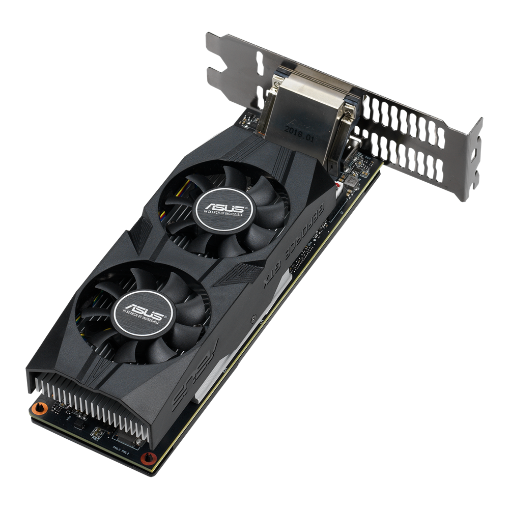 ASUS GeForce GTX1650 4GB GDDR5 128bit / GTX1650-O4G-LP-BRK