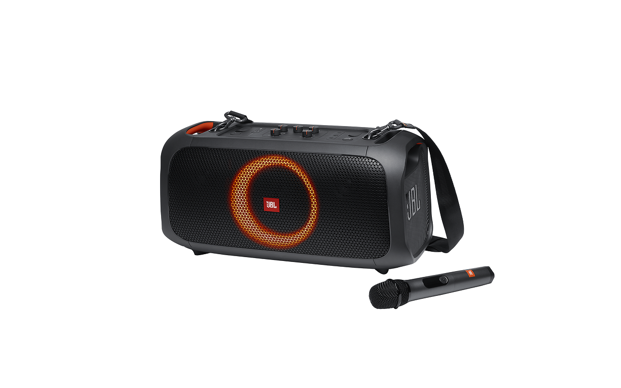 JBL PartyBox On-The-Go / 50W / 6 Hours / Wireless microphone /