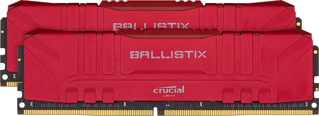 Crucial Ballistix Red 16GB DDR4 2666MHz Dual-Channel Kit BL2K8G26C16U4R