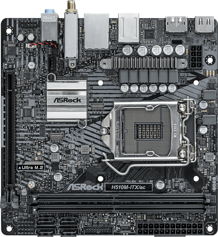 ASRock H510M-ITX/AC / mini-ITX S1200