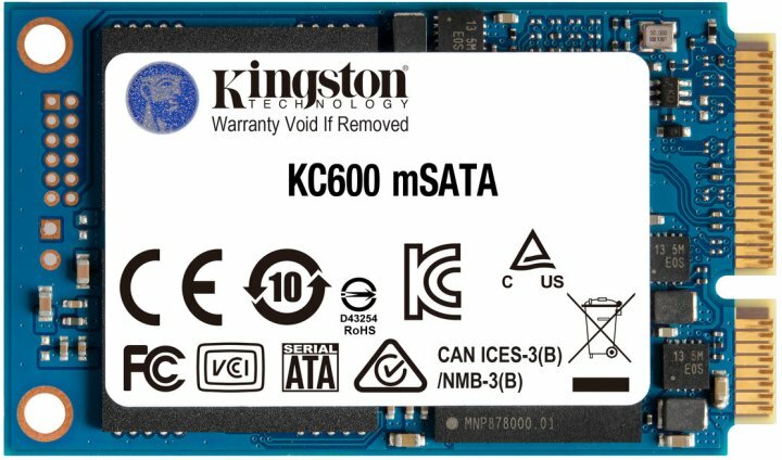 Kingston KC600 / 512GB mSATA SSD / SKC600MS/512G