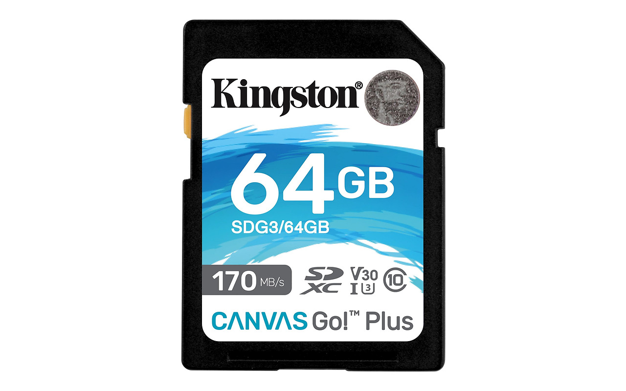 Kingston Canvas Go! Plus 64GB SD / SDG3/64GB