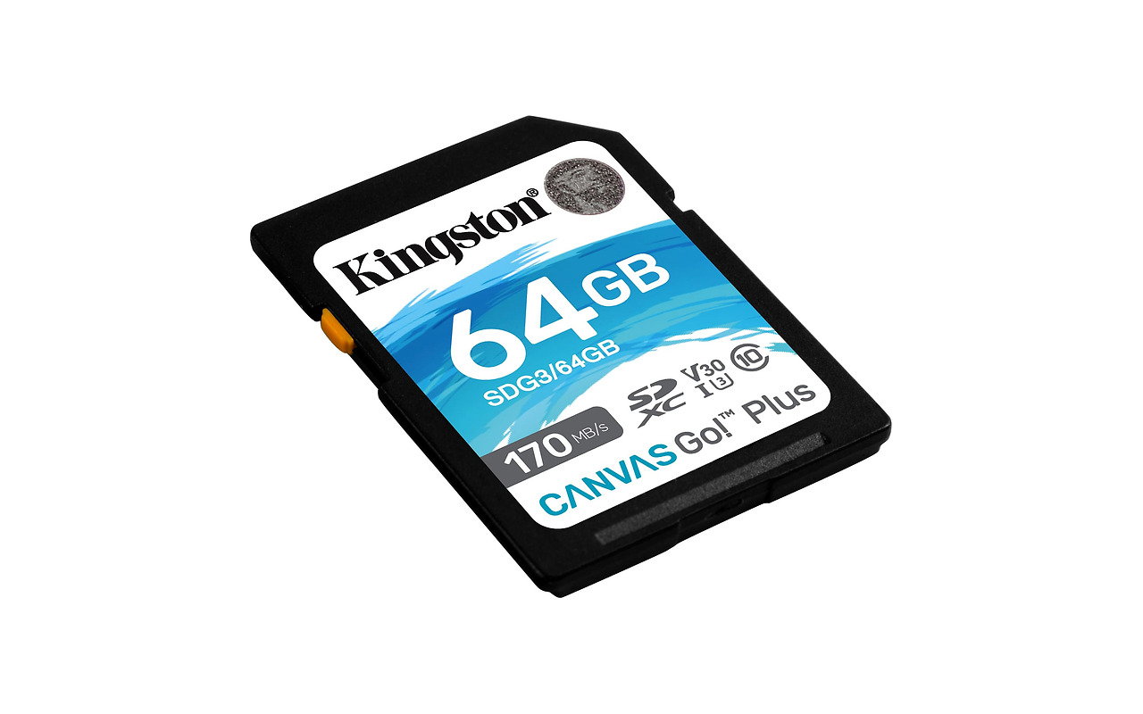 Kingston Canvas Go! Plus 64GB SD / SDG3/64GB