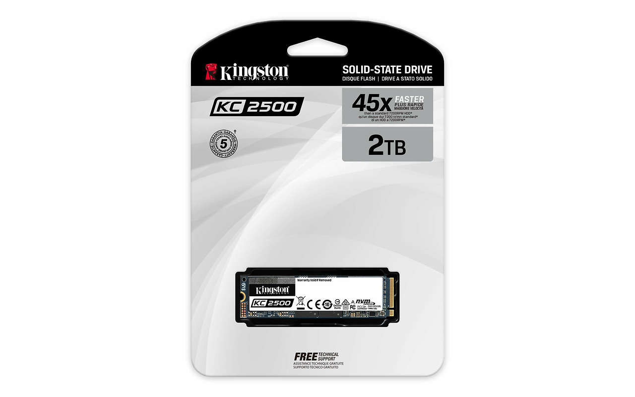 Kingston KC2500 / M.2 NVMe 2.0TB / SKC2500M8/2000G