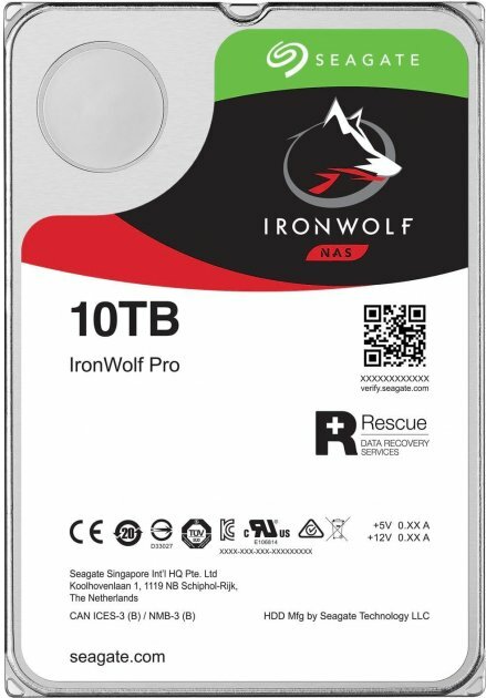 Seagate IronWolf PRO ST10000NE0008 / 3.5" HDD 10.0TB