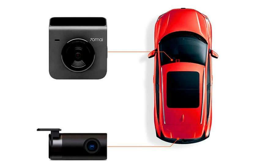 Xiaomi 70 Mai A400 Smart Dash Cam Set