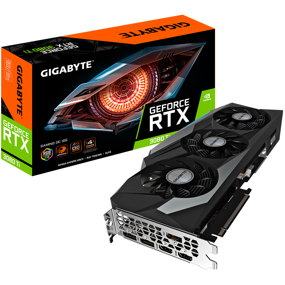GIGABYTE GeForce RTX 3080 Ti 12GB GDDR6X Gaming OC 384bit / GV-N308TGAMING OC-12GD