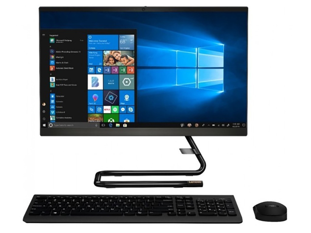 Lenovo IdeaCentre 3 27IMB0 / 27" FullHD / Intel Core i7-10700T / 16GB DDR4 / 512GB NVMe / No OS / Black