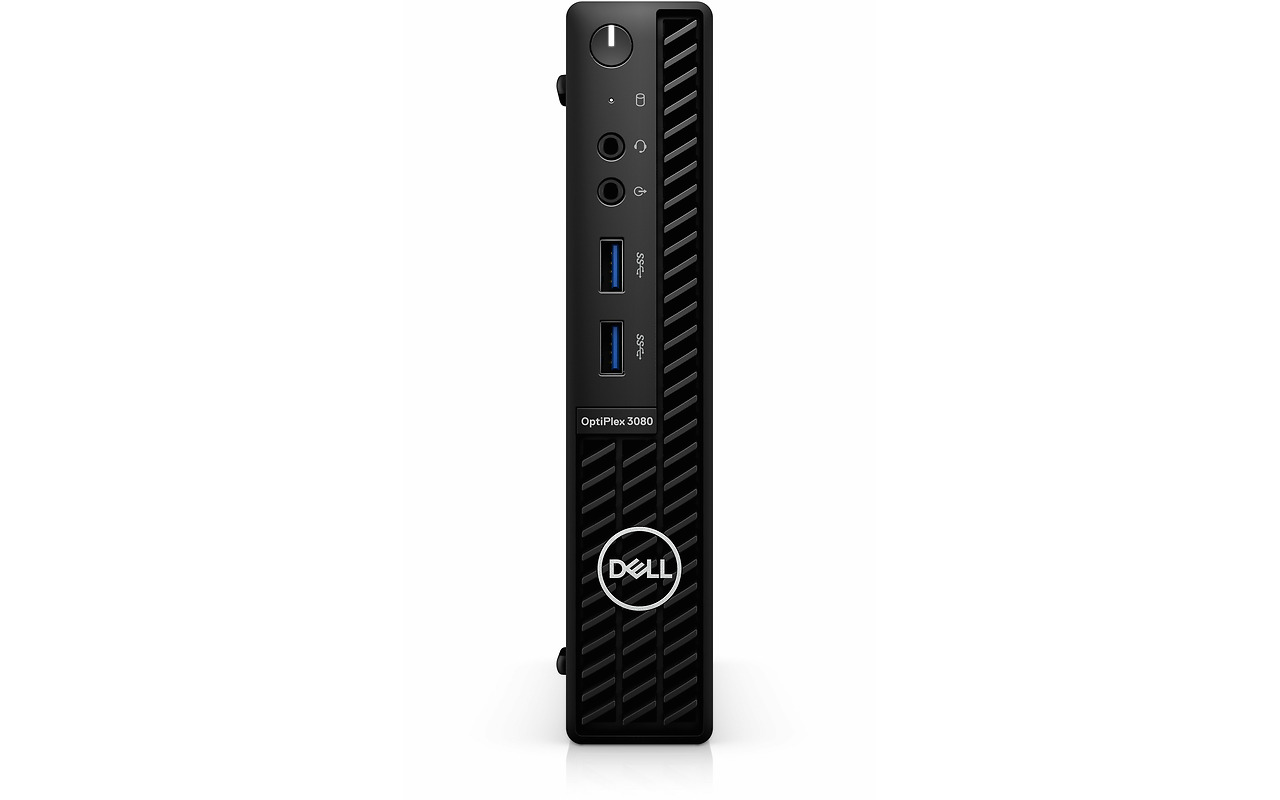 DELL OptiPlex 3080 MFF / lntel Core i5-10500T / 8GB DDR4 / 256GB NVMe / Black / Linux/DOS
