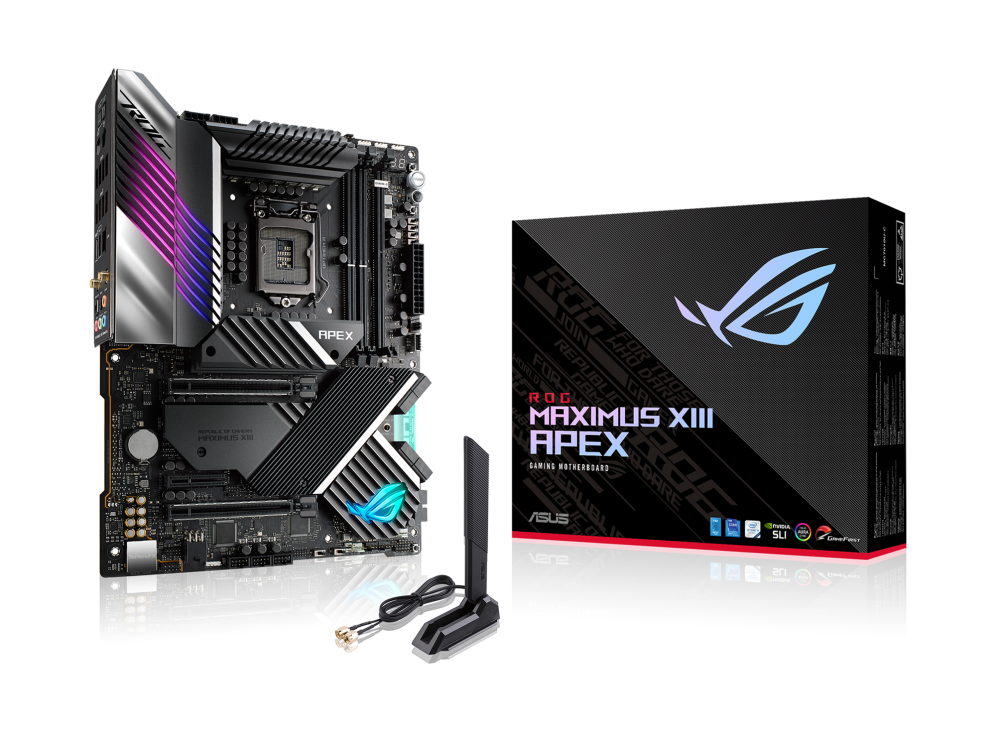 ASUS ROG MAXIMUS XIII APEX / ATX / Intel Z590 / Socket 1200 / Dual 2xDDR4-5333