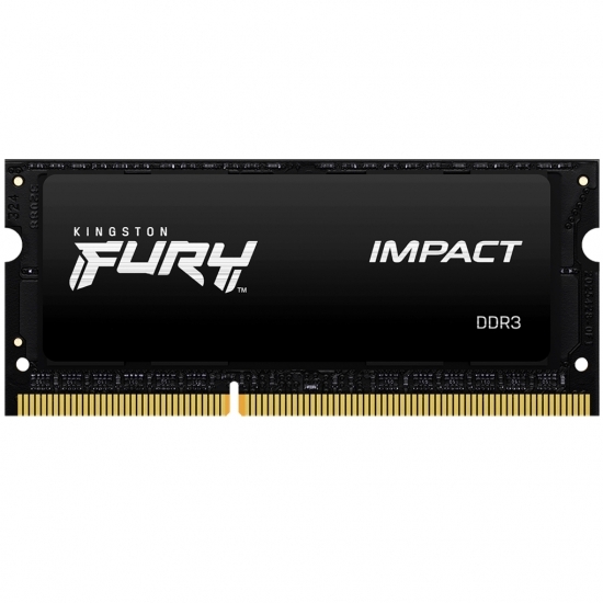 Kingston FURY Impact KF316LS9IB/4 / 4GB DDR3 1600MHz SODIMM