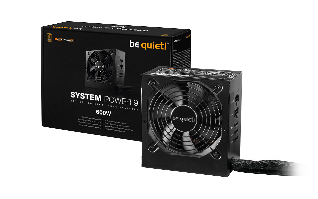 be quiet! SYSTEM POWER 9 CM / 600W 80+ Bronze