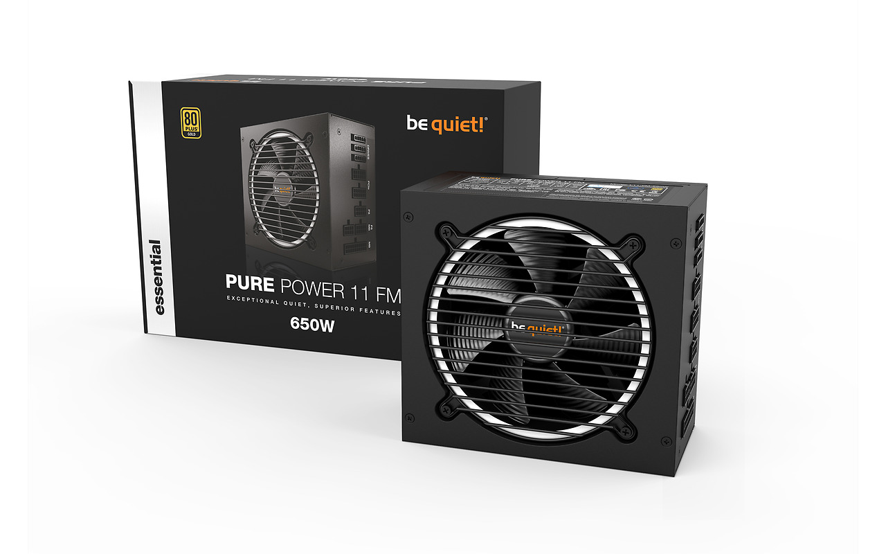 be quiet! PURE POWER 11 FM / 650W 80+ Gold