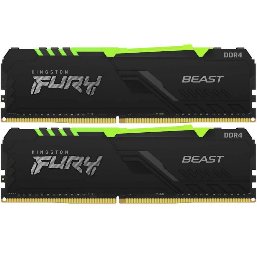 Kingston FURY Beast RGB KF432C16BB1AK2/32 / 32GB DDR4 3200MHz