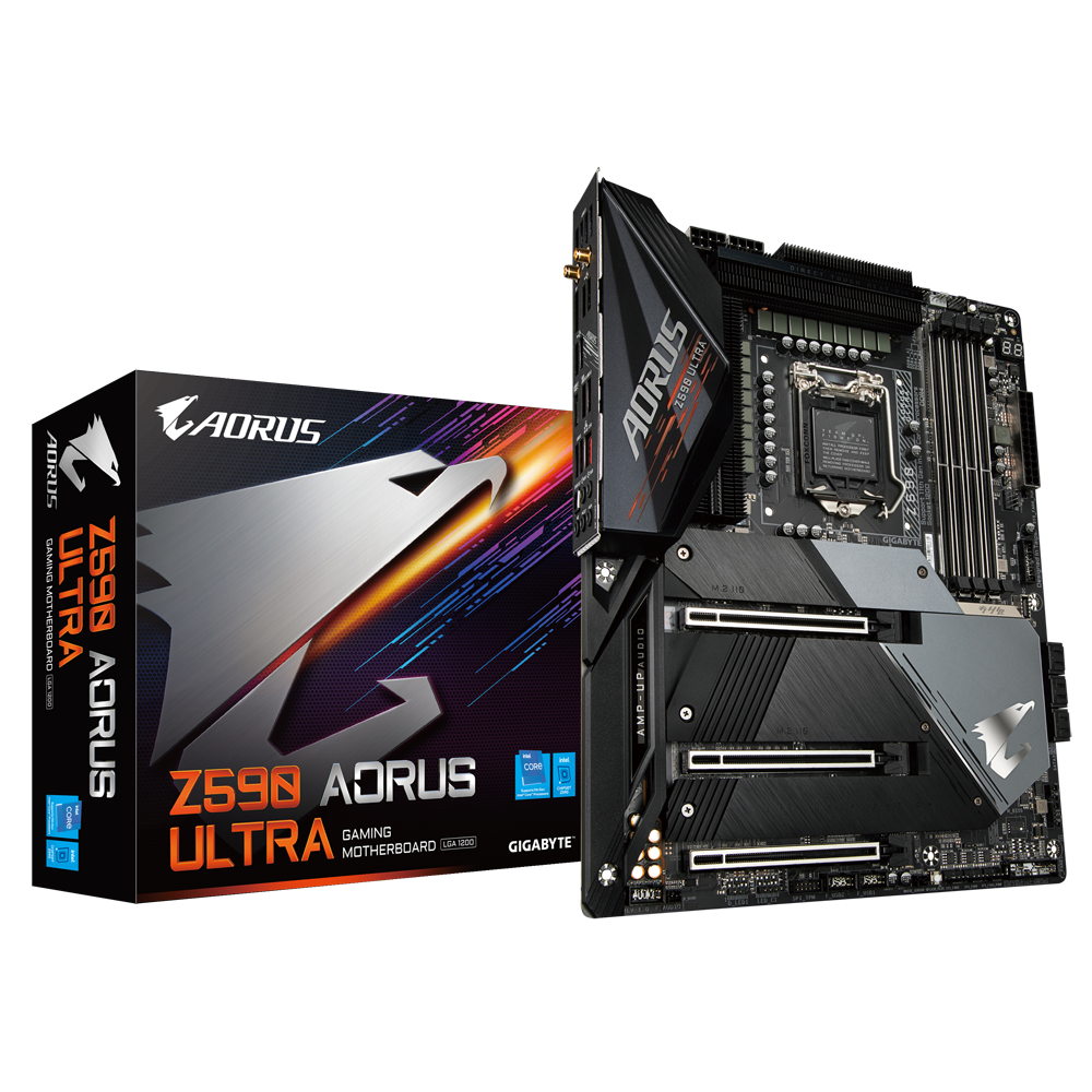 GIGABYTE Z590 AORUS ULTRA / ATX Socket 1200 Dual 4x DDR4 5400