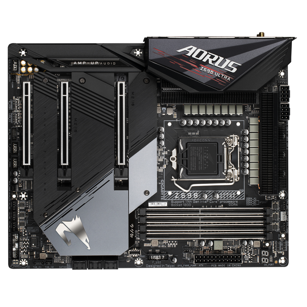 GIGABYTE Z590 AORUS ULTRA / ATX Socket 1200 Dual 4x DDR4 5400
