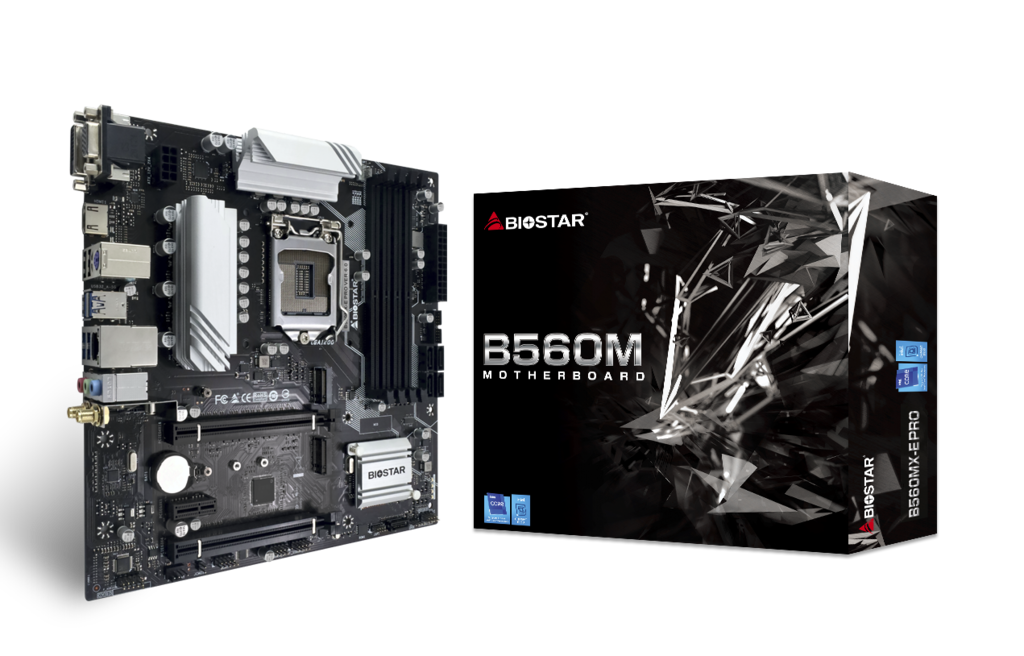 Biostar Racing B560MX-E PRO / mATX Socket 1200 Dual 4x DDR4 4000+