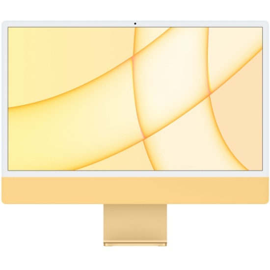 Apple iMac / 24" Retina 4.5K / M1 8-core GPU / 16Gb RAM / 512Gb SSD / Mac OS / Yellow