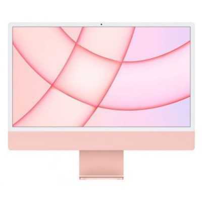 Apple iMac / 24" Retina 4.5K / M1 8-core GPU / 16Gb RAM / 512Gb SSD / Mac OS / Pink