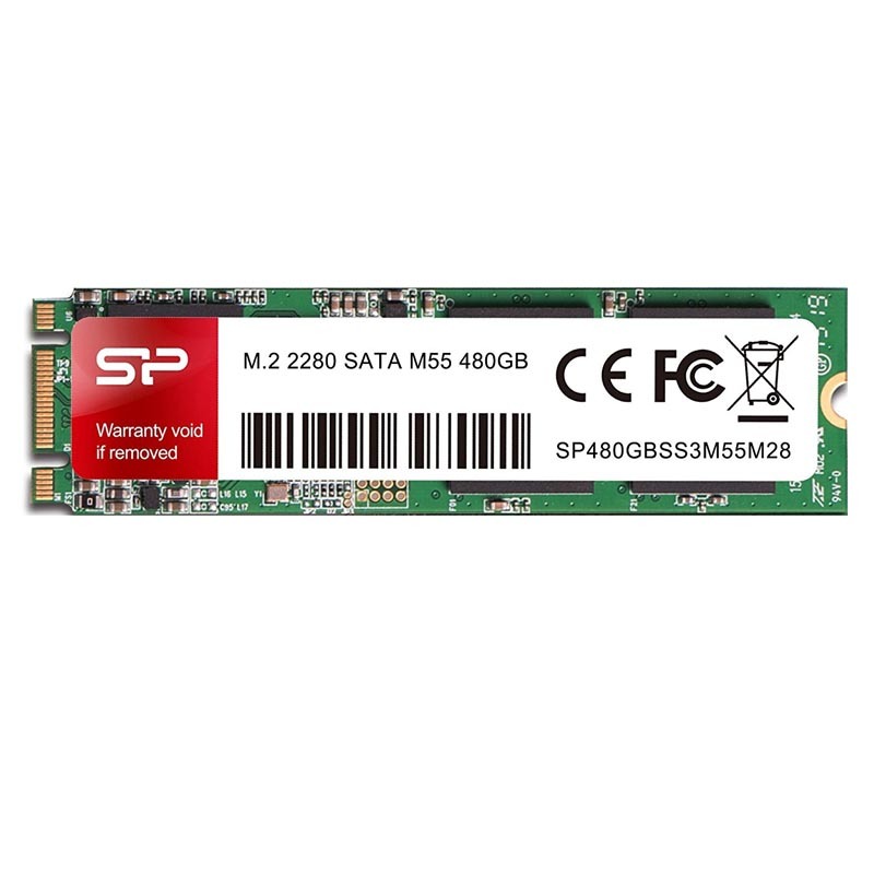 SiliconPower Ace M55 SP480GBSS3M55M28 / M.2 SATA SSD 480GB