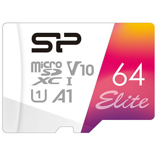 SiliconPower Elite Color microSDXC 64GB / SP064GBSTXBV1V20SP