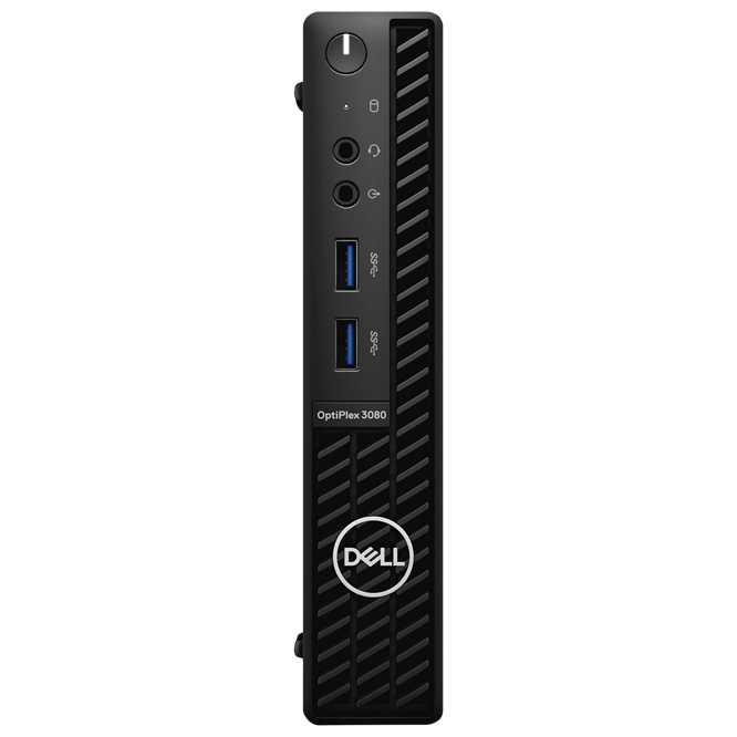 DELL OptiPlex 3080 MFF / lntel Core i3-10105T / 8GB DDR4 / 256GB NVMe / Black