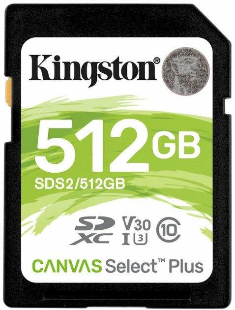 Kingston Canvas Select Plus 512GB SDXC / SDS2/512G