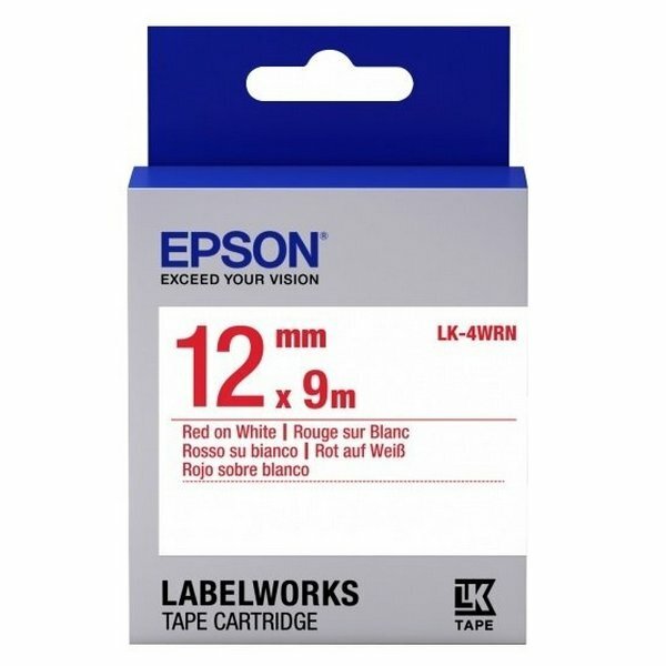 Epson C53S654011 / LK-4WRN / 12mm / 9m