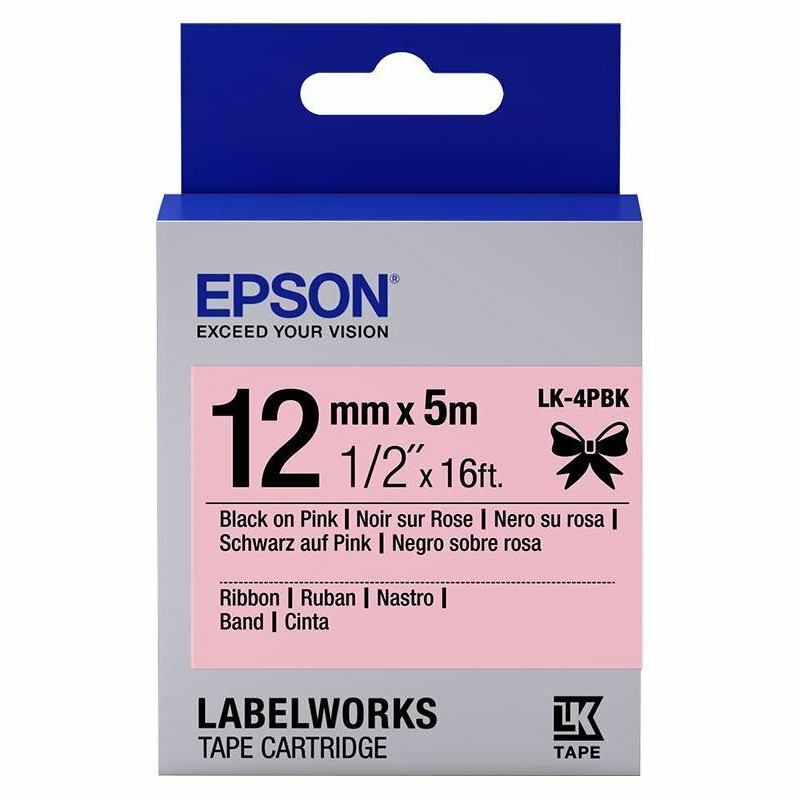 Epson C53S654031 / LK-4PBK / 12mm / 5m