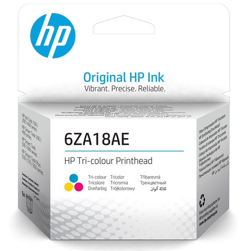 HP 6ZA18AE / Tri-Color Printhead