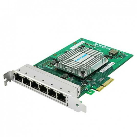 Intel I350AM4 PCI-e Server Adapter 6 Copper