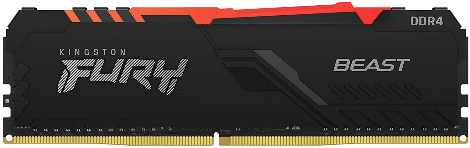 Kingston FURY Beast RGB KF426C16BBA/8 / 8GB DDR4 2666 RGB