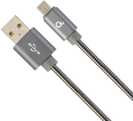 Cablexpert CC-USB2S-AMmBM-2M-BG Grey