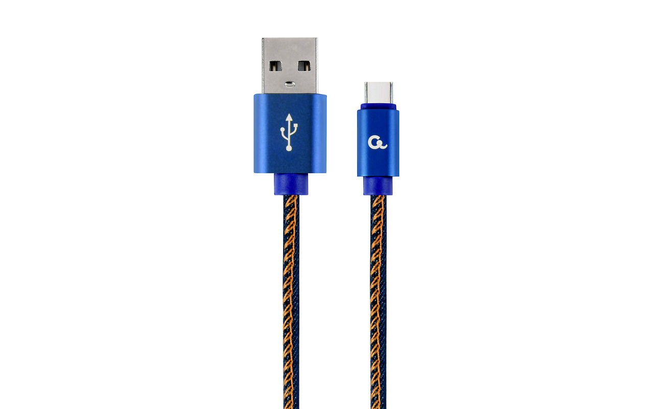 Cablexpert CC-USB2J-AMCM-1M-BL Blue