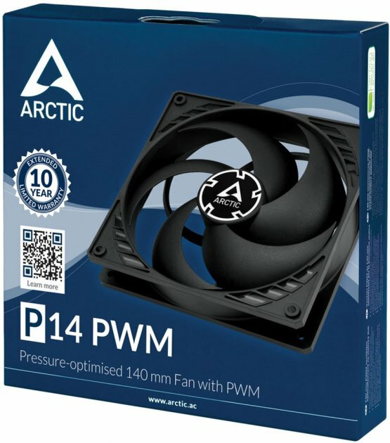 Arctic P14 Silent Black