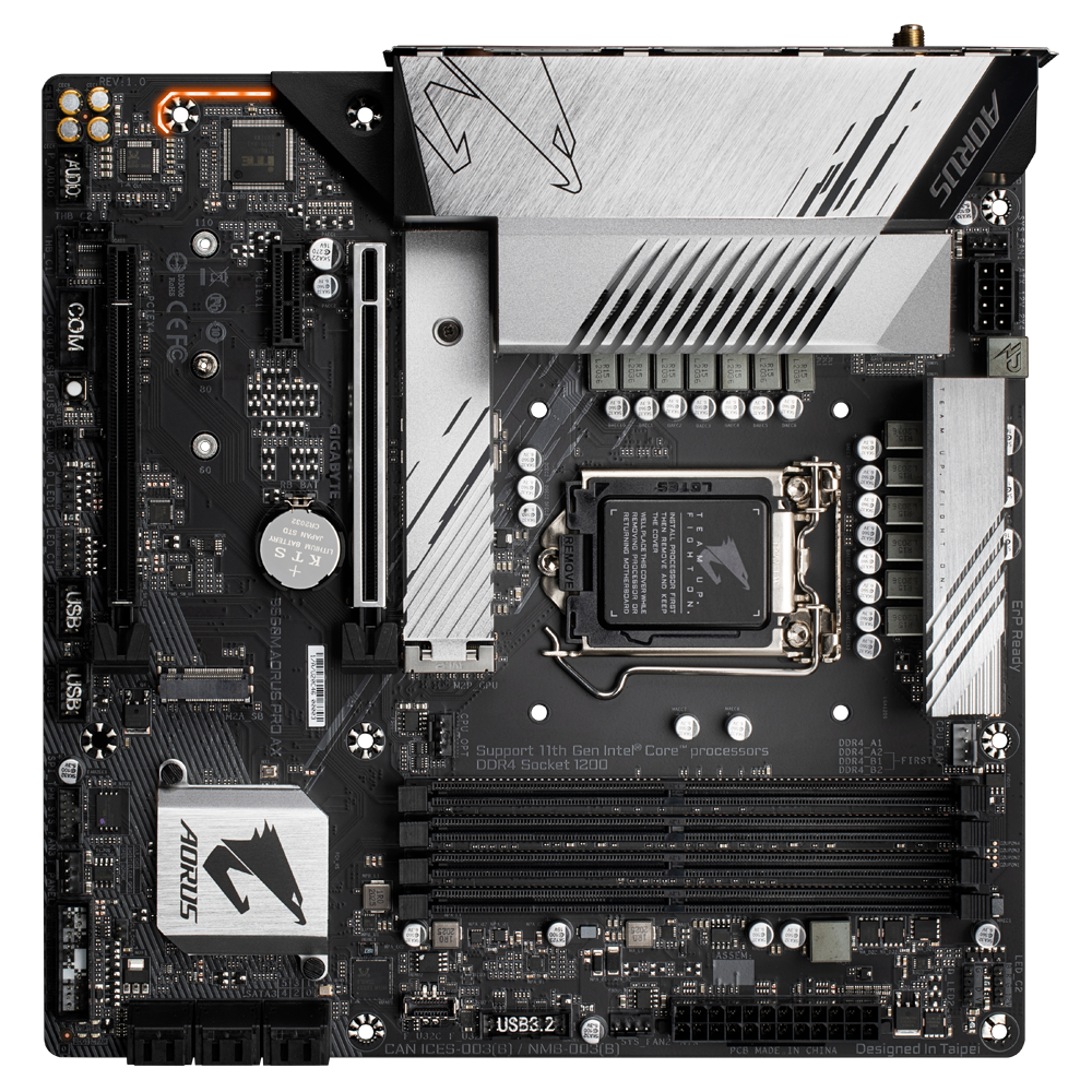 GIGABYTE B560M AORUS PRO AX / mATX S1200