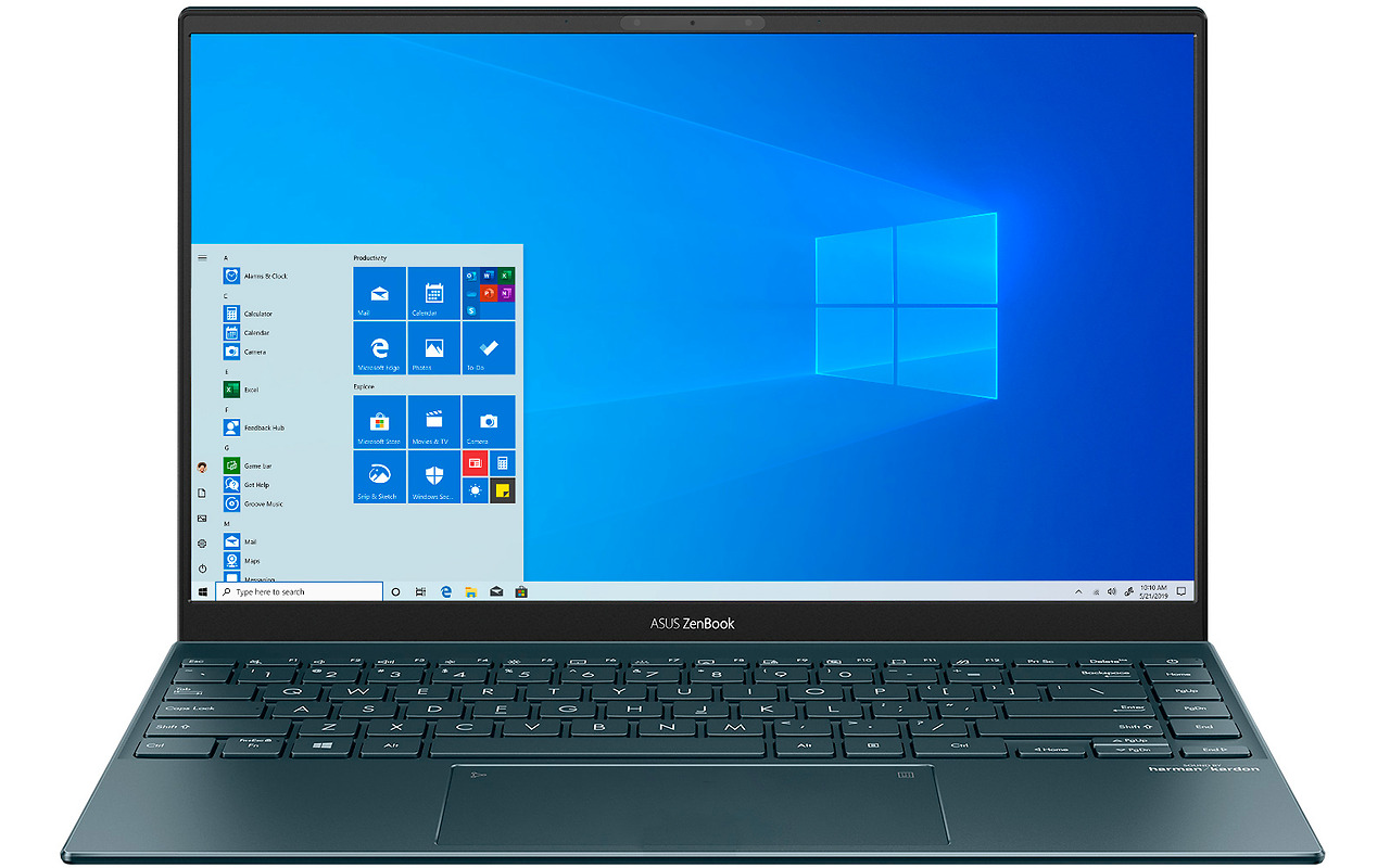ASUS ZenBook 14 UM425UA / 14" IPS FullHD / Ryzen 7 5700U / 16GB RAM / 512GB NVMe / AMD Radeon / No OS /