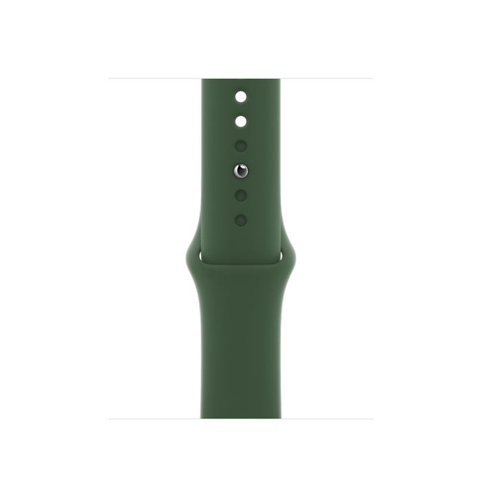 Apple Watch Series 7 GPS 41mm Green Aluminium Case with Clover Sport Band Green