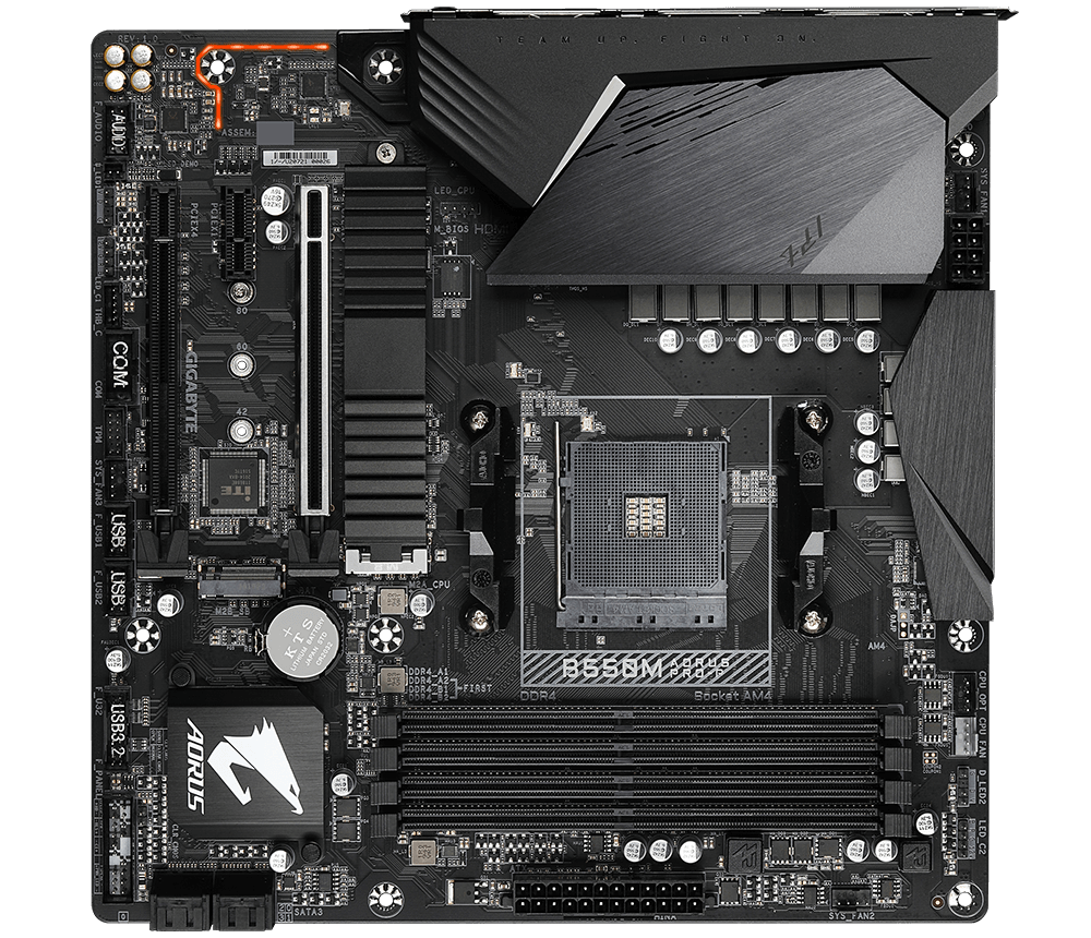 GIGABYTE B550M AORUS PRO-P 1.0 / mATX AM4