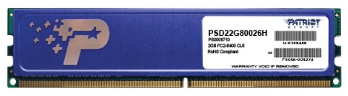 Patriot Signature Line PSD22G80026H / 2GB DDR2 800